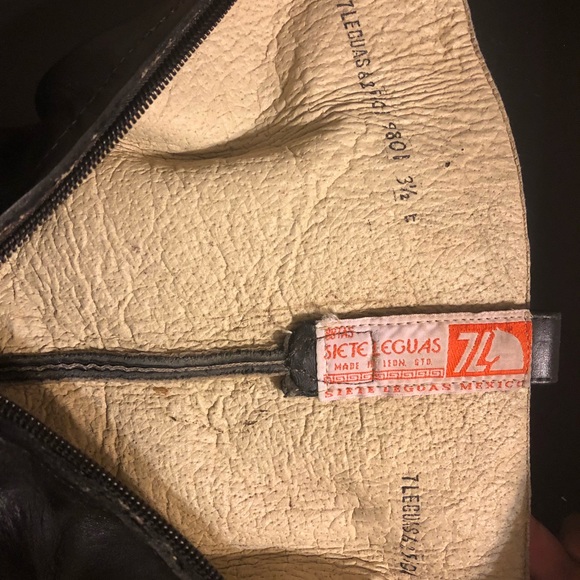 7 leguas boots size 23 1/2 - Picture 4 of 4